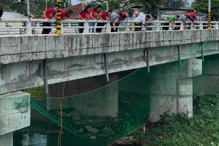 The partnership includes the donation of trash traps for installment in strategic areas of the river to filter trash and make garbage collection more convenient.