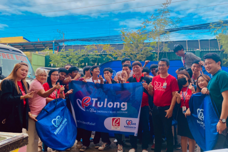 The donation is an initiative under RLove’s R Tulong program --RLove's emergency relief program that addresses the need for relief assistance to individuals and communities affected by calamities. 