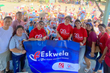 REskwela Imparts School Supply Kits to 300 Children in GenSan