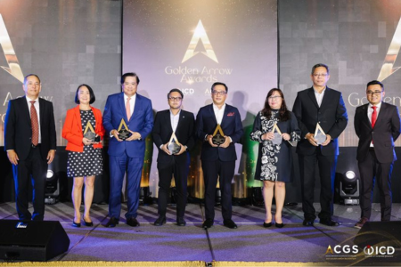RLC, RCR & APVI: Awarded in the Recent ASEAN Corporate Governance Scorecard (ACGS) - Golden Arrow Awards