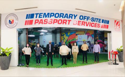 TEMPORARY OFF-SITE PASSPORT SERVICES (TOPS) at Robinsons Las Piñas and Robinsons Magnolia