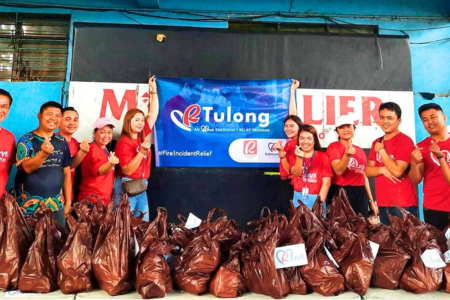 R Tulong Sends Relief to Victims of Fire Incident in Brgy. Tejero, Cebu City