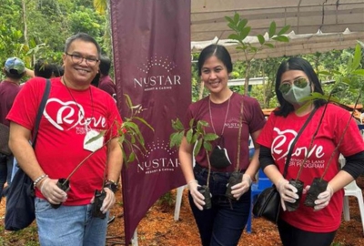 RLove plants trees at Carcar Watershed in Cebu