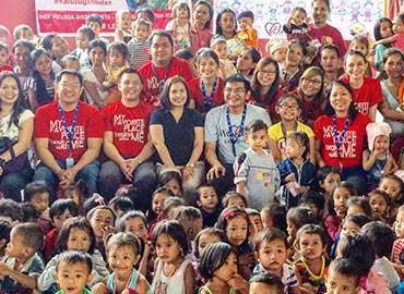 Robinsons Town Mall Malabon Supports Office of Malabon City Mayors Malnutrition Intervention Program