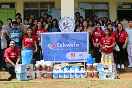 RLove goes to Puerto Princesa City National Science High School Palawan for R Eskwela 