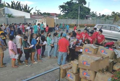 RLove Sends Relief to Punta Princesa Cebu's Fire Victims