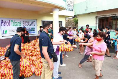 RLC RLove, GBF and Robinsons Bank Join Together to Respond to the Needs of Super Typhoon Victims in Naga