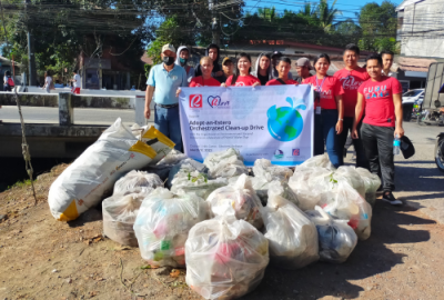 RLove Joins the  Adopt-An-Estero Water Body Clean-Up in Sibalom Antique