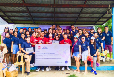 RLove Imparts Food Packs to IP Community in Iloilo 