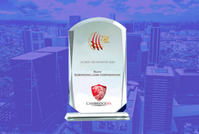 RLove Wins 3G's Best  CSR Initiative Award
