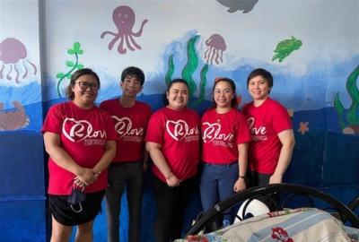 RLove Rehabilitates a Pediatric Cancer Home in Ermita Manila