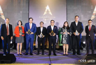 RLC, RCR & APVI: Awarded in the Recent ASEAN Corporate Governance Scorecard (ACGS) - Golden Arrow Awards