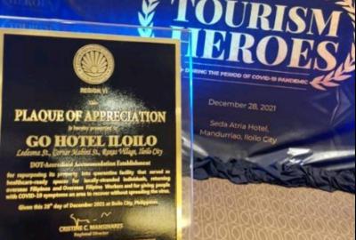 RLC's Go Hotels Recognized by DOT for its Support to the Governments Program on COVID-19 Prevention Program