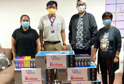 RLC Donates Printers and Inks to Ilaya Barangka Integrated School in Mandaluyong
