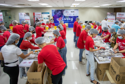 R Lusog Packs Nutritious Meals for Davao Indigent Families 