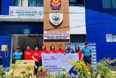 RLove Donates Aircondition Unit to Philippine National Police Davao