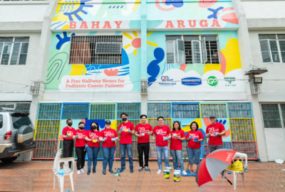 RLove Spruces Up A Halfway House for Pediatric Cancer Patients in Manila