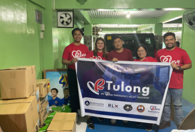 RLove Imparts Supplies to Families Affected by Typhoon Egay in Calamba