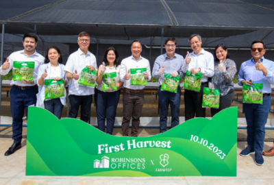 Robinsons Offices' Rooftop Farm for a Healthier, Socially Responsible & Sustainable Future