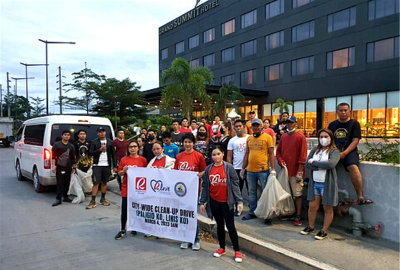 RLove Participates in City-Wide Clean Up Drive by GenSan LGU