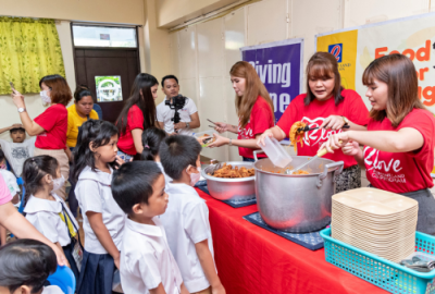 RLove Concludes One School- Year RLusog Feeding Program for Ilugin Elementary School
