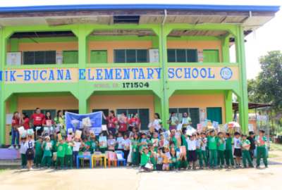 RLove Imparts Library Materials to Matahimik-Bucana Elementary School, Palawan for R Eskwela