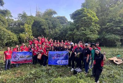 Robinsons Naga: August 15, 2025 Tree Planting Activity at Panicuason, Naga City in partnership with CENRO. Total of 200 seedlings were planted