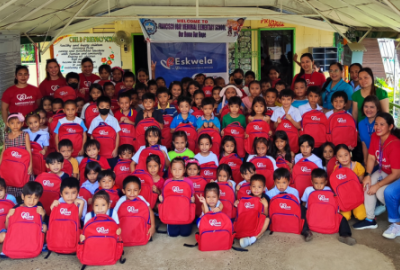 RLove Launches R Eskwela at F-Ubay Memorial Elementary School Palawan    