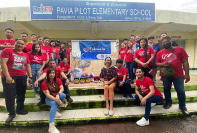 RLove Leads in R Eskwela in Pavia Pilot Elementary School