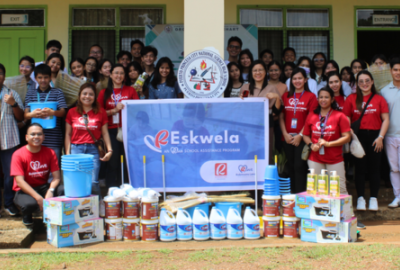 RLove goes to Puerto Princesa City National Science High School Palawan for R Eskwela 