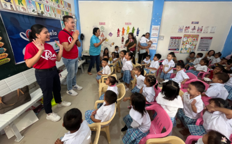 REskwela, which is RLove’s flagship project focused on Child Education, kicked-off with a small program with fun and games facilitated by Go Hotels Iloilo employee volunteers. 