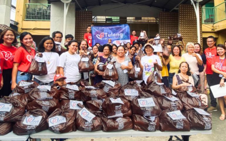 R Tulong is RLove's emergency relief program that addresses the need for relief assistance to individuals and communities affected by calamities.