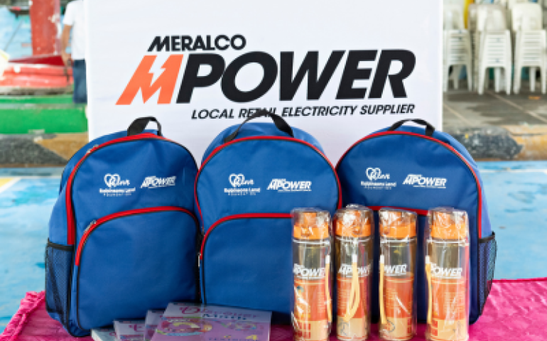 R Eskwela x Meralco in Tanzang Luma ES 